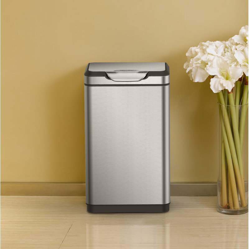EKO 40 L Abfalleimer Touch Pro mit Bewegungssensor | Wayfair.de